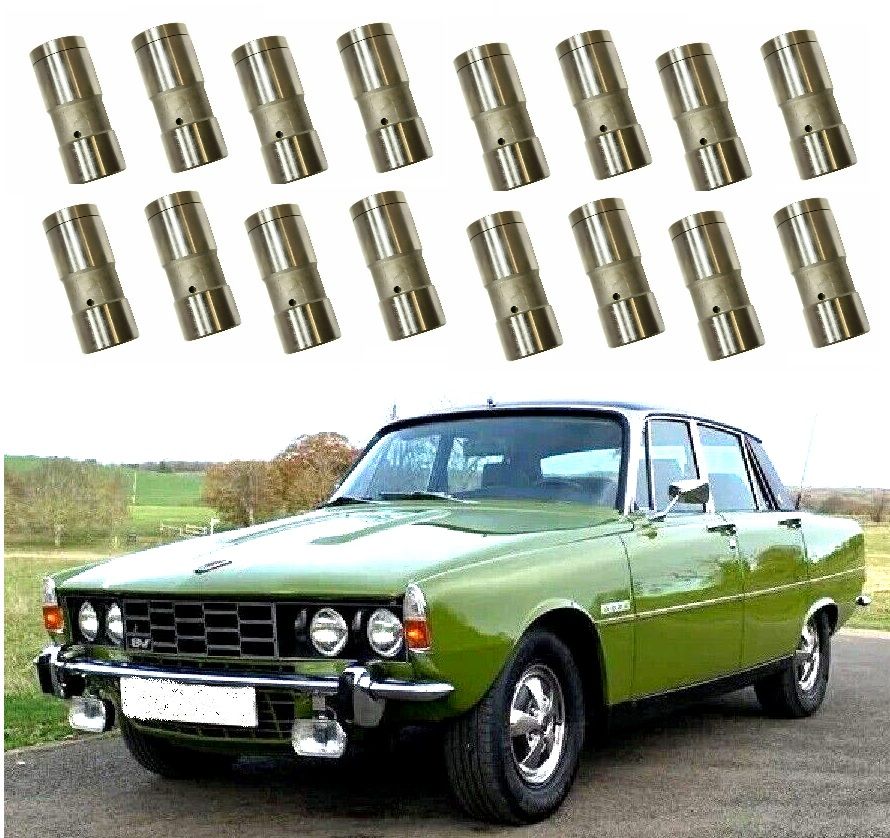 CAM FOLLOWERS BUCKETS SET x16 (Rover P6 3500cc) (3.5 Litre, V8) (1968- 77) 